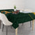 Custom South Africa Springbok Jumping Tablecloth With Kente Patterns