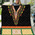 Africa Dashiki Quilt Embroidery Neckline Floral Pattern