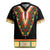 Africa Dashiki Rugby Jersey Embroidery Neckline Floral Pattern - Wonder Print Shop