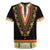 Africa Dashiki Rugby Jersey Embroidery Neckline Floral Pattern - Wonder Print Shop