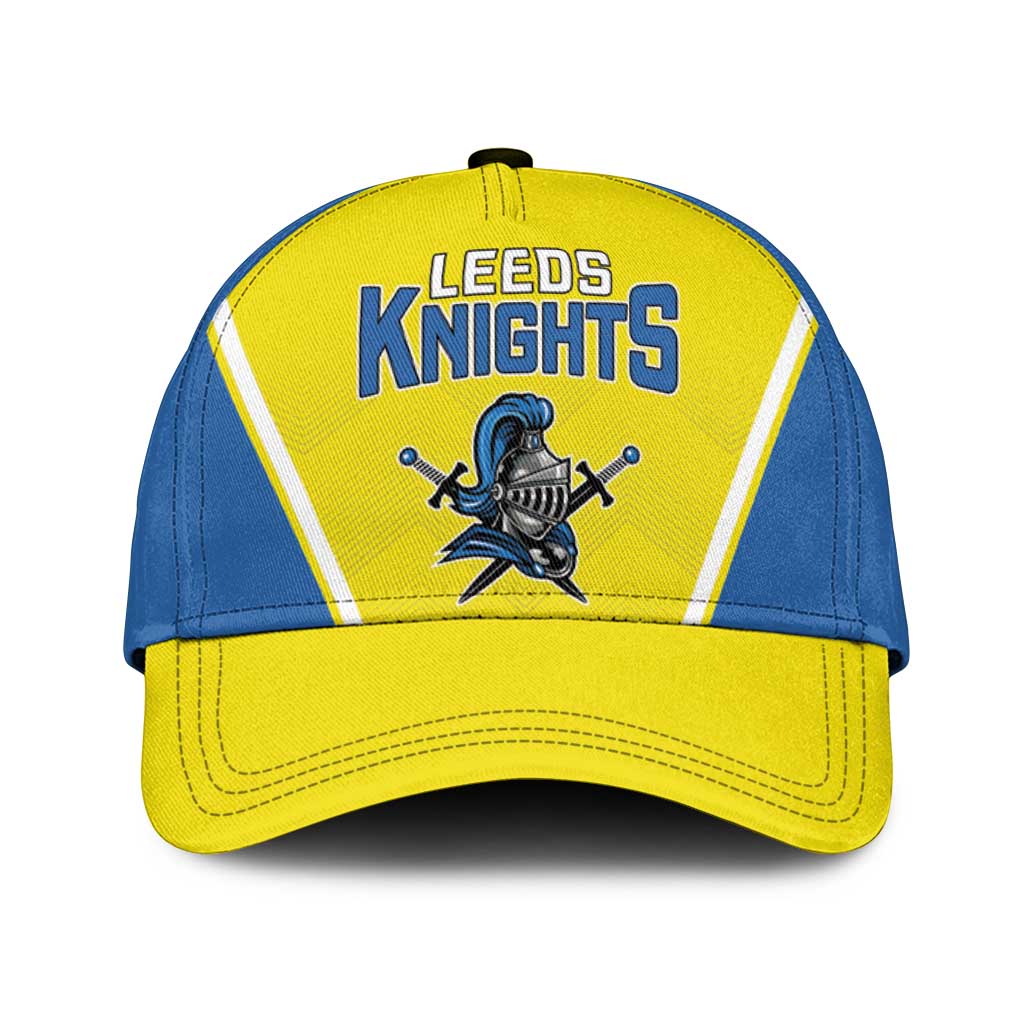 West Knights of Yorkshire Classic Cap Skate Hard Hit Harder Yellow Version - Wonder Print Shop
