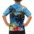 Saint Lucia Pitons Family Matching Off Shoulder Short Dress and Hawaiian Shirt With Hibiscus Flowers - Wonder Print Shop