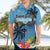 Saint Lucia Pitons Hawaiian Shirt With Hibiscus Flowers - Wonder Print Shop