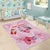 Bahamas Flamingo Christmas Area Rug Merry Flocking - Wonder Print Shop