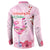 Bahamas Flamingo Christmas Button Sweatshirt Merry Flocking - Wonder Print Shop