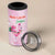 Bahamas Flamingo Christmas 4 in 1 Can Cooler Tumbler Merry Flocking - Wonder Print Shop