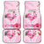 Bahamas Flamingo Christmas Car Mats Merry Flocking - Wonder Print Shop