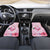 Bahamas Flamingo Christmas Car Mats Merry Flocking - Wonder Print Shop