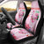 Bahamas Flamingo Christmas Car Seat Cover Merry Flocking - Wonder Print Shop