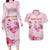 Bahamas Flamingo Christmas Couples Matching Long Sleeve Bodycon Dress and Hawaiian Shirt Merry Flocking - Wonder Print Shop