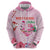 Bahamas Flamingo Christmas Hoodie Merry Flocking - Wonder Print Shop