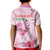 Bahamas Flamingo Christmas Kid Polo Shirt Merry Flocking - Wonder Print Shop