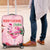 Bahamas Flamingo Christmas Luggage Cover Merry Flocking - Wonder Print Shop