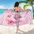 Bahamas Flamingo Christmas Sarong Merry Flocking