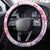 Bahamas Flamingo Christmas Steering Wheel Cover Merry Flocking - Wonder Print Shop