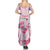 Bahamas Flamingo Christmas Summer Maxi Dress Merry Flocking - Wonder Print Shop