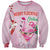 Bahamas Flamingo Christmas Sweatshirt Merry Flocking - Wonder Print Shop