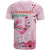 Bahamas Flamingo Christmas T Shirt Merry Flocking - Wonder Print Shop