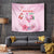 Bahamas Flamingo Christmas Tapestry Merry Flocking