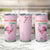 Bahamas Flamingo Christmas Tumbler Cup Merry Flocking - Wonder Print Shop