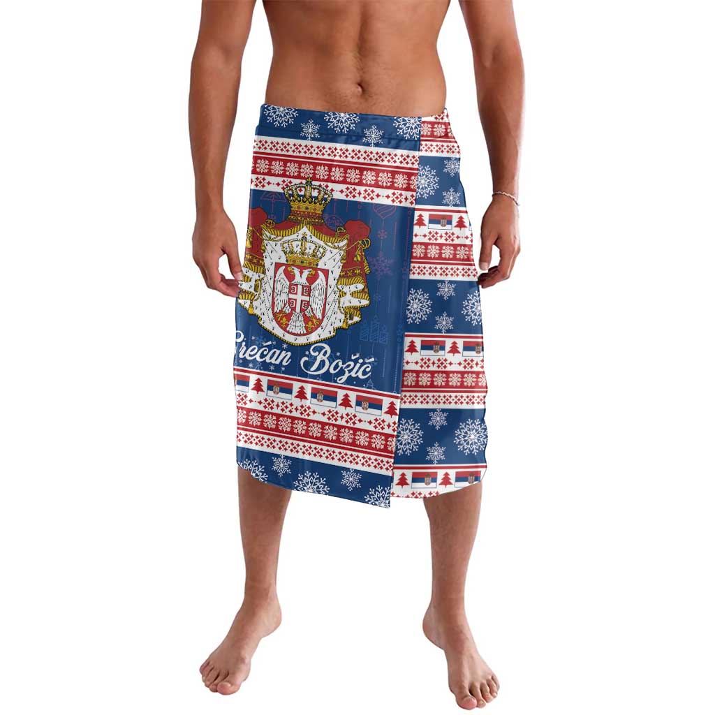 Serbia Christmas Lavalava Coat Of Arms Srecan Bozic - Wonder Print Shop