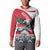 Austria Black Eagle Button Sweatshirt Edelweiss with Austrian Flag - Wonder Print Shop