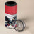 Austria Black Eagle 4 in 1 Can Cooler Tumbler Edelweiss with Austrian Flag