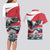 Austria Black Eagle Couples Matching Long Sleeve Bodycon Dress and Hawaiian Shirt Edelweiss with Austrian Flag - Wonder Print Shop