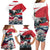 Austria Black Eagle Family Matching Long Sleeve Bodycon Dress and Hawaiian Shirt Edelweiss with Austrian Flag - Wonder Print Shop