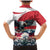 Austria Black Eagle Family Matching Mermaid Dress and Hawaiian Shirt Edelweiss with Austrian Flag - Wonder Print Shop