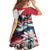 Austria Black Eagle Family Matching Mermaid Dress and Hawaiian Shirt Edelweiss with Austrian Flag - Wonder Print Shop