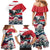 Austria Black Eagle Family Matching Mermaid Dress and Hawaiian Shirt Edelweiss with Austrian Flag - Wonder Print Shop