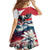 Austria Black Eagle Family Matching Off The Shoulder Long Sleeve Dress and Hawaiian Shirt Edelweiss with Austrian Flag - Wonder Print Shop