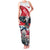 Austria Black Eagle Family Matching Tank Maxi Dress and Hawaiian Shirt Edelweiss with Austrian Flag - Wonder Print Shop