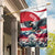 Austria Black Eagle Garden Flag Edelweiss with Austrian Flag