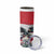 Austria Black Eagle Skinny Tumbler Edelweiss with Austrian Flag - Wonder Print Shop