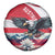 Austria Black Eagle Spare Tire Cover Edelweiss with Austrian Flag