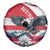 Austria Black Eagle Spare Tire Cover Edelweiss with Austrian Flag