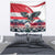 Austria Black Eagle Tapestry Edelweiss with Austrian Flag