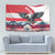 Austria Black Eagle Tapestry Edelweiss with Austrian Flag