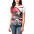 Austria Black Eagle Women Polo Shirt Edelweiss with Austrian Flag - Wonder Print Shop