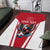 Custom Austria Football Area Rug Das Team With Eagle Mascot - Wonder Print Shop