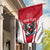 Custom Austria Football Garden Flag Das Team With Eagle Mascot - Wonder Print Shop