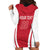 Custom Austria Football Hoodie Dress Das Team With Eagle Mascot - Wonder Print Shop