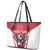 Custom Austria Football Leather Tote Bag Das Team With Eagle Mascot - Wonder Print Shop