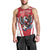 Custom Austria Football Men Tank Top Das Team With Eagle Mascot