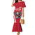 Custom Austria Football Mermaid Dress Das Team With Eagle Mascot - Wonder Print Shop