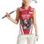 Custom Austria Football Women Sleeveless Polo Shirt Das Team With Eagle Mascot - Wonder Print Shop