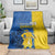 Ukraine Statehood Day 1918 Blanket Coat Of Arms With Ukrainian Folk Pattern