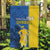 Ukraine Statehood Day 1918 Garden Flag Coat Of Arms With Ukrainian Folk Pattern